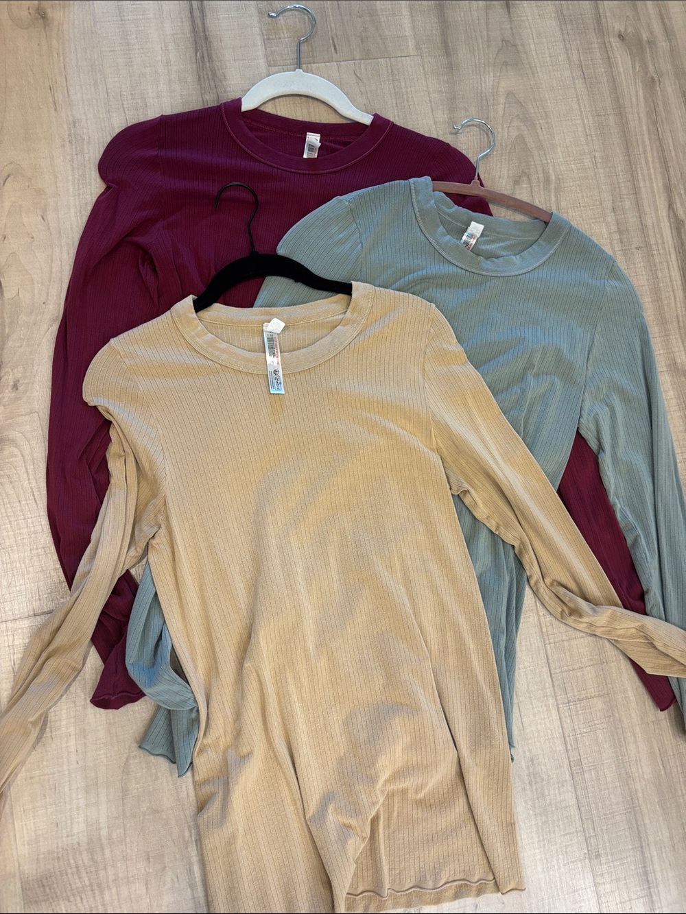 FreePeople layering tees - M/L